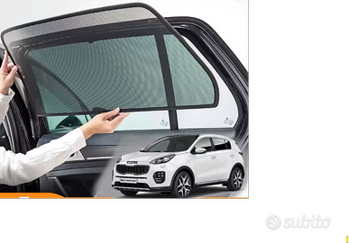 Tende parasole magnetiche posteriori KIA Sportage