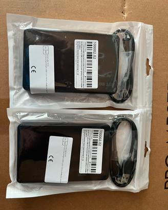 Due hard disk esterni 500 Gb