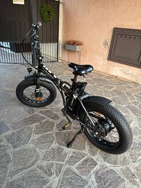Bici elettrica pieghevole ARGENTO