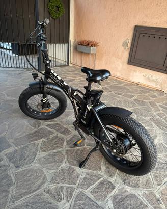 Bici elettrica pieghevole ARGENTO