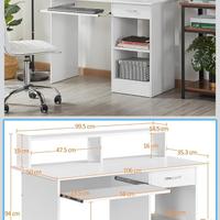 Scrivania salvaspazio