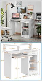 Scrivania salvaspazio