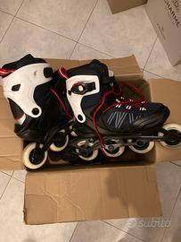 Pattini con kit per protezioni per taglia piede 42