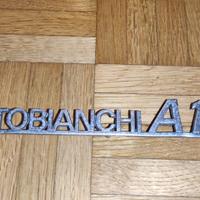 Scritta Autobianchi A112