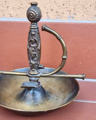 Antico Posacenere Vintage Stile Spada