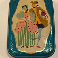 Scatola in metallo caramelle Alemagna