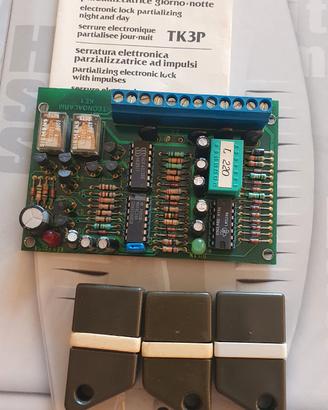 tecnoalarm kit chiavi resistive