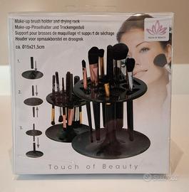 Supporto asciuga pennelli da trucco