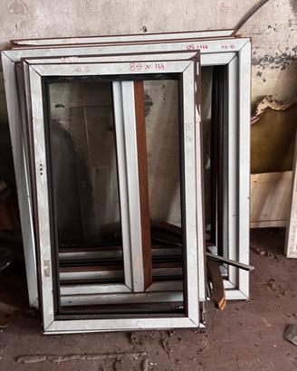 Serramento pvc no vetro - pellicolato