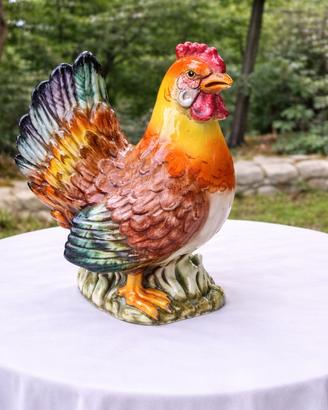 Gallina  ceramica vintage decorativo cucina