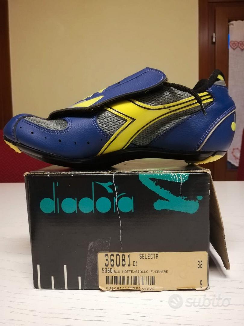 Diadora ciclismo store uomo giallo