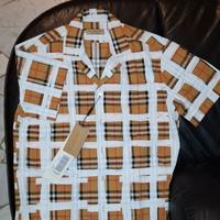 camicia maniche corte Burberry taglia L