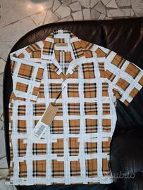 camicia maniche corte Burberry taglia L