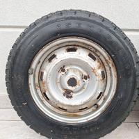 2 Cerchi 13" Fiat Panda/127/126 con gomme 145 SR13