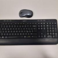 Tastiera wireless Logitech K520 + mouse