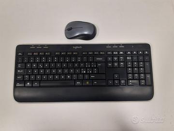 Tastiera wireless Logitech K520 + mouse