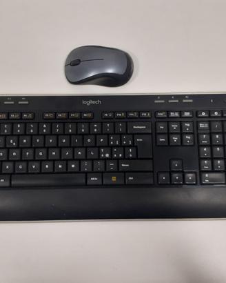 Tastiera wireless Logitech K520 + mouse