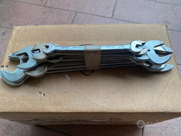 Set di 8 chiavi a forchetta doppie