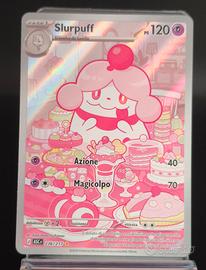 slurpuff illustrazione rara 236/217 Pokémon card 