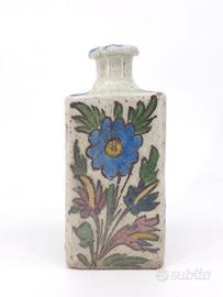 Antico Vaso Ceramica Smaltata Persiana 800 XIX