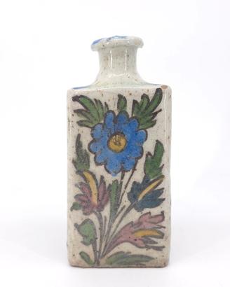 Antico Vaso Ceramica Smaltata Persiana 800 XIX