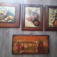 4 piccoli quadri (natura morta)