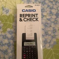 Casio HR-8RCE-BK Calcolatrice Scrivente Portatile