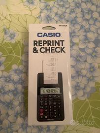 Casio HR-8RCE-BK Calcolatrice Scrivente Portatile