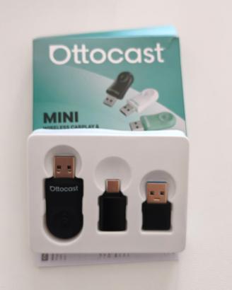 Ottocast Adattatore Carplay/Android Auto wireless