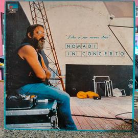LP vinile Nomadi in concerto anno 1987