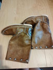 Indianini Stivali Artigianali Pelle Taglia38 Donna