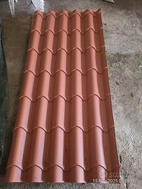 Lastra per tetto finto copo