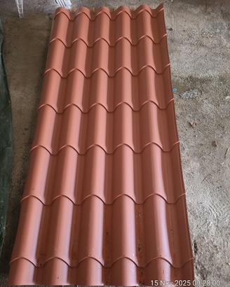 Lastra per tetto finto copo