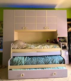 Cameretta ponte 3 letti