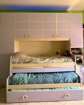 Cameretta ponte 3 letti