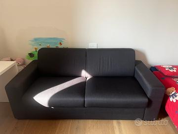 Divanoletto moderno 3 posti e letto