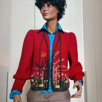 Maglione cottage fatto a mano