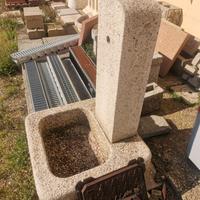 fontana pietra granito 100 cm