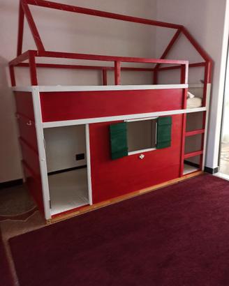 Letto KURA di IKEA, versione "Ligure"