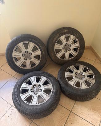 Cerchi originali Audi 16” con gomme 4 stagioni Kum