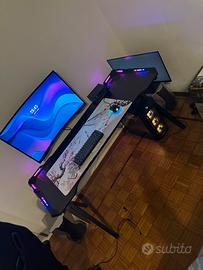 Scrivania gaming/lavoro