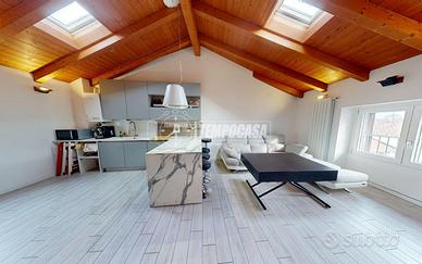 Trilocale mansardato ristrutturato