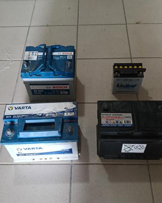 batterie auto e moto usate