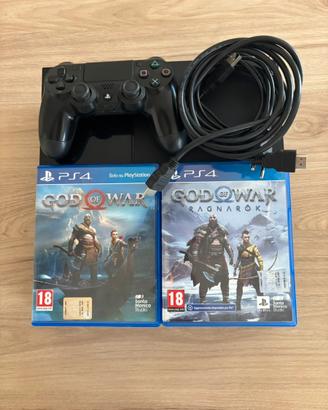 PS4 Slim con giochi