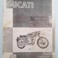 Ducati Motoleggere Monoalbero-libretto istruzioni