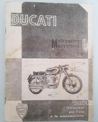 Ducati Motoleggere Monoalbero-libretto istruzioni