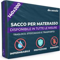 Coprimaterasso in Plastica Opaca 200x200 cm, Custo