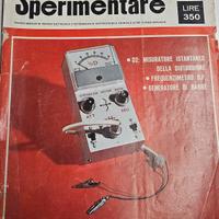 Sperimentare rivista anni 60/70