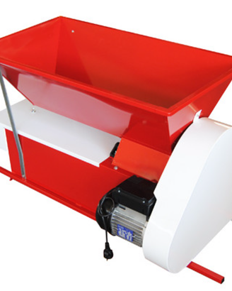 Sgrappolatrice e torchio idraulico