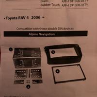 Kit 2 din Toyota RAV 4